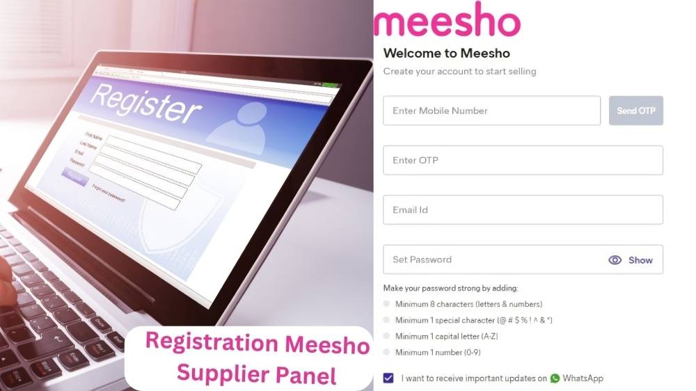 Registration Meesho Supplier Panel